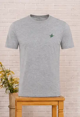 T-shirt classique - Gris chiné